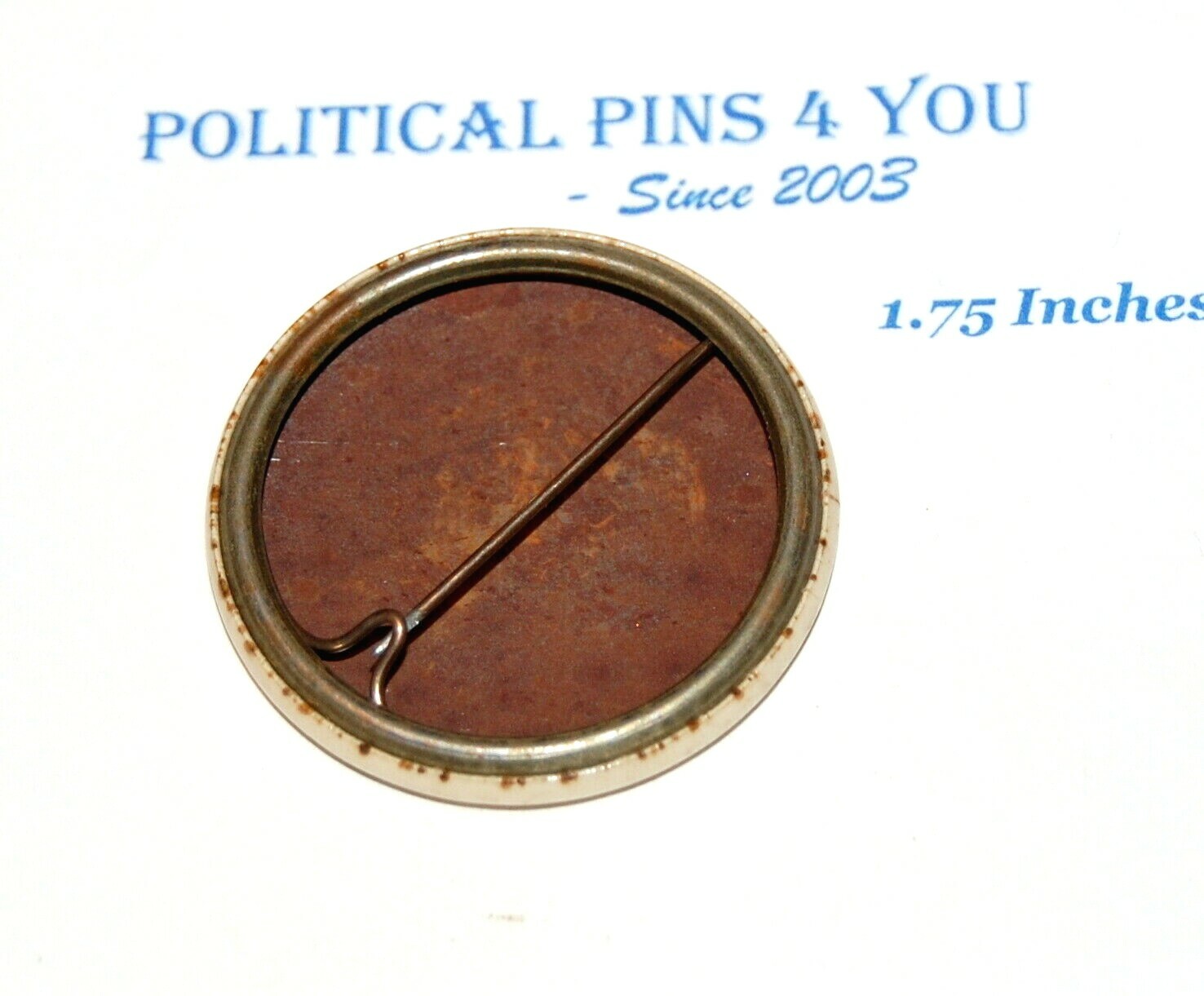 1950’s ROY CAMPANELLA PM10 Brooklyn Dodgers Stadium Pinback pin button baseball
