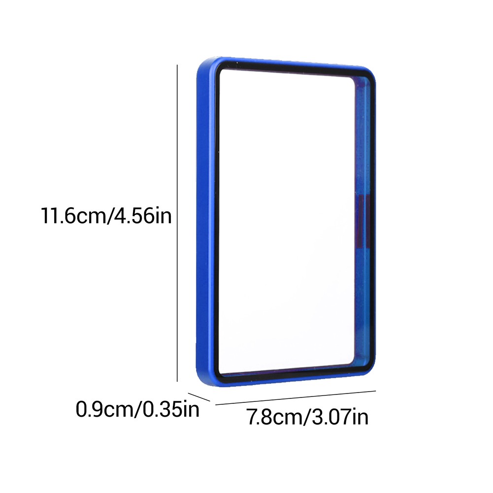 Magnetic Metal Card Slabs Case Protector For 35/55PT Shockproof Aluminum Bumper