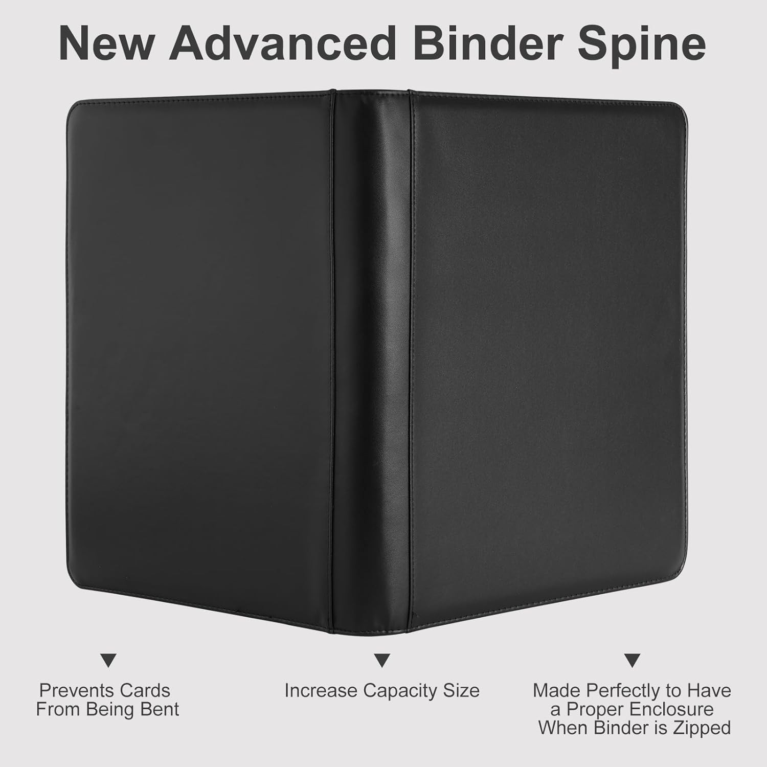 Toploader Binder Holds 324Toploaders 9 Pocket Top Loader Binders with Sleeves..