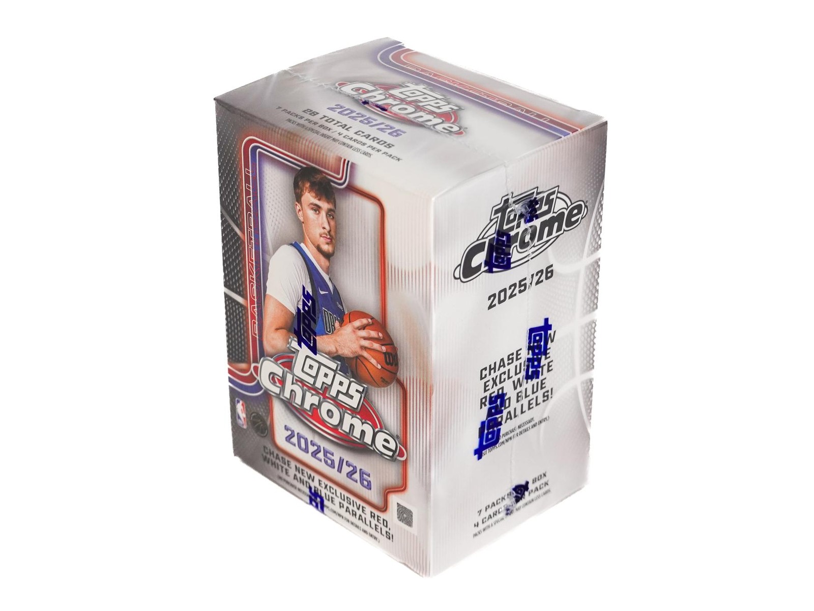 2025/26 TOPPS CHROME BASKETBALL 7-PACK BLASTER BOX