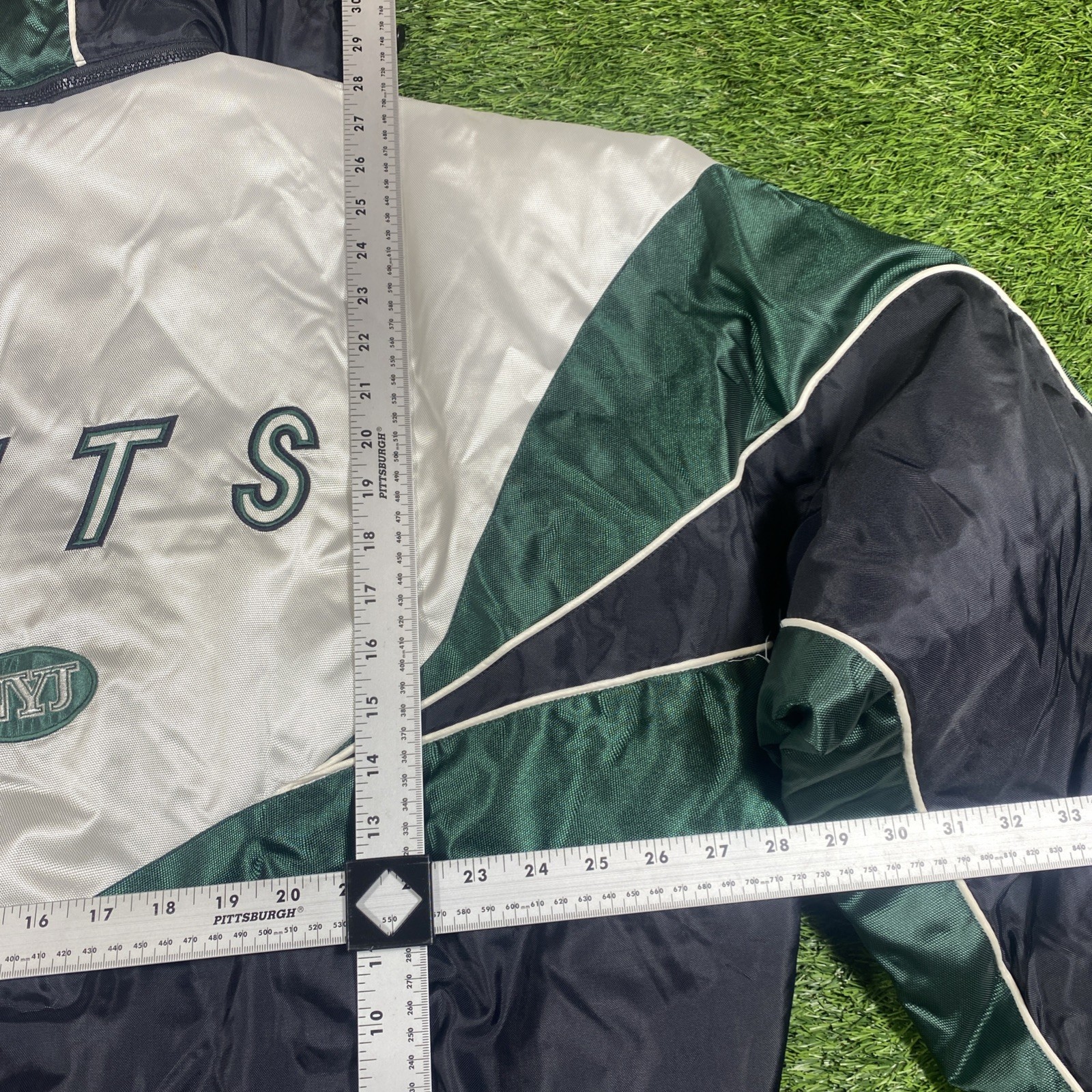 VTG New York Jets Pro Player Puffer Jacket Mens Large Coat NWT Dead Stock NFL