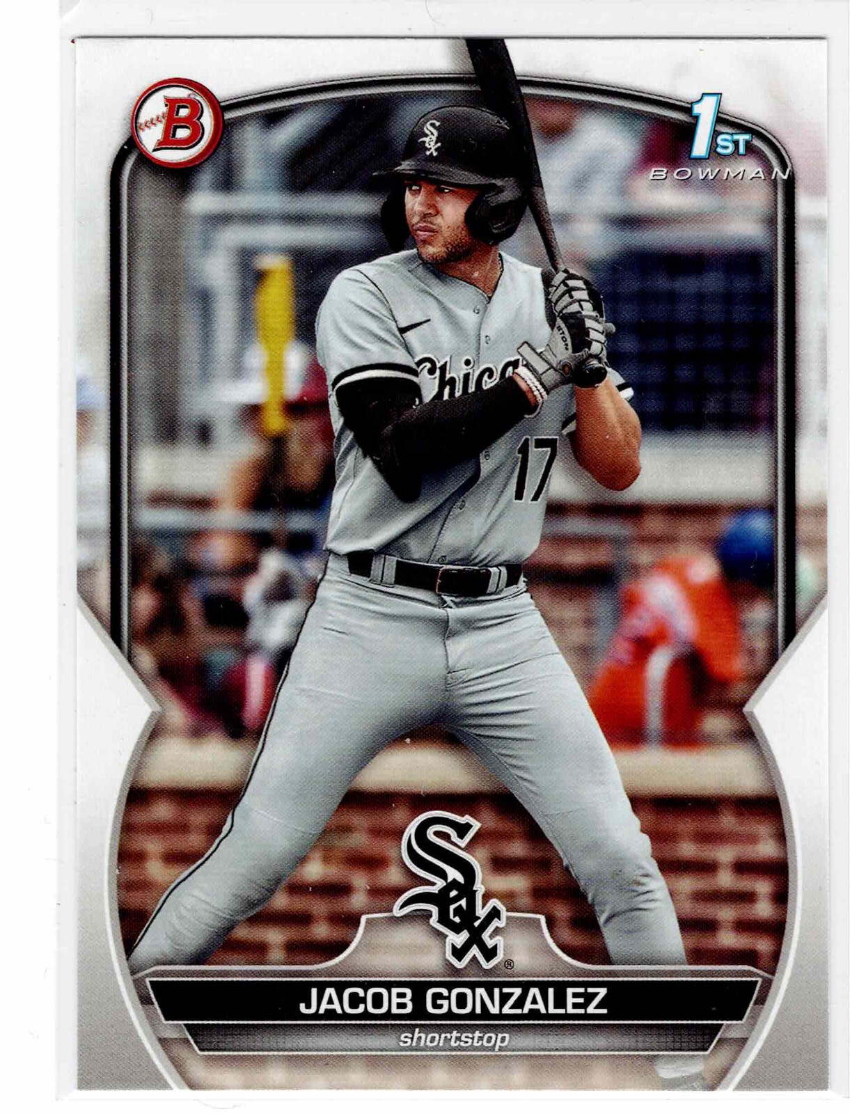 Jacob Gonzalez Chicago White Sox 2023 Bowman Draft 1st Bowman