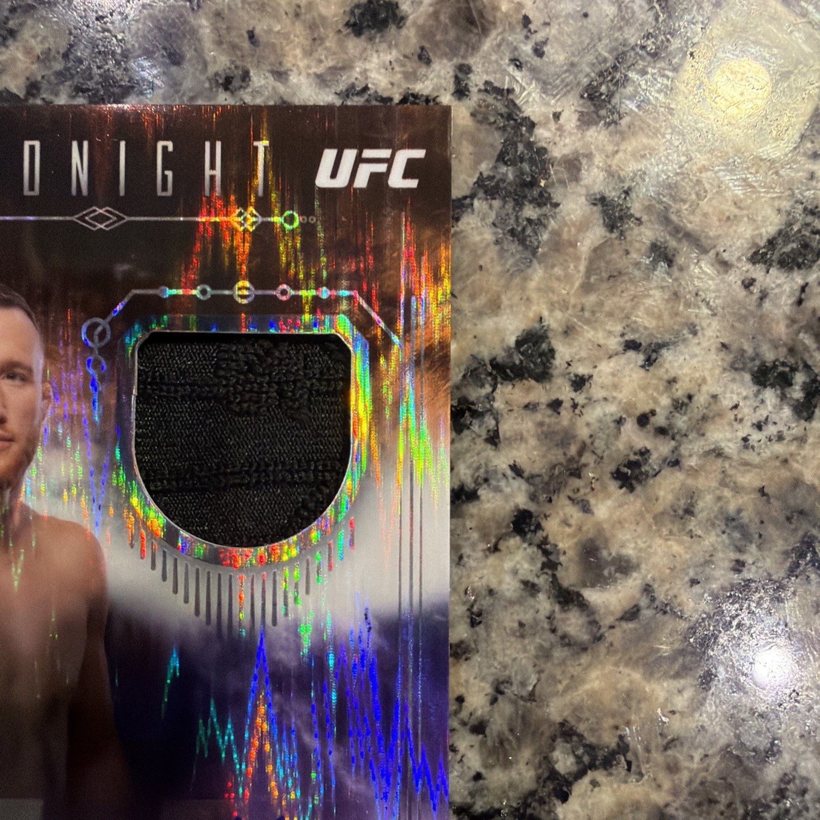 2026 Topps Midnight UFC Justin Gaethje Relic Auto /75