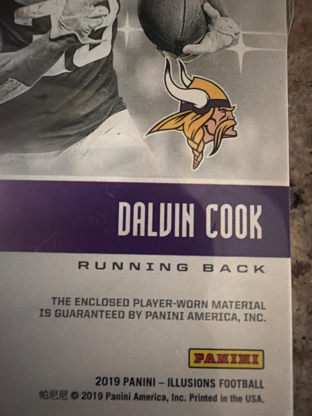 dalvan cook to 25🔥🔥👾game used patch🔥