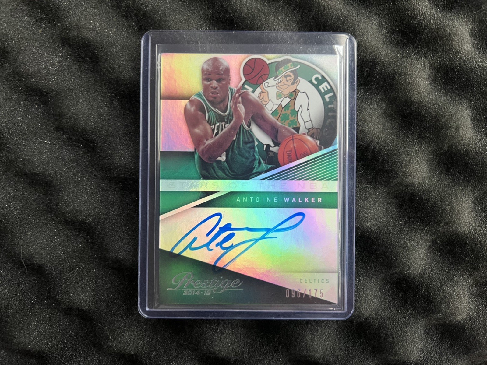 2014-15 Panini Prestige Antoine Walker Stars of the NBA Auto #/175 Celtics