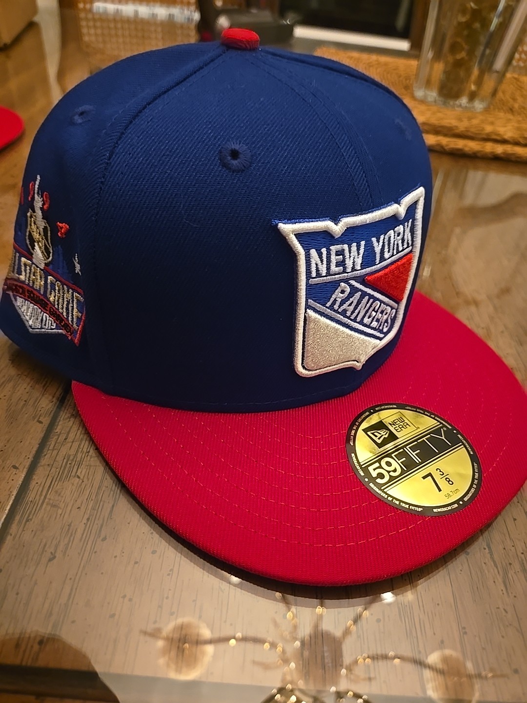 NewYork Rangers New Era Fitted Hat,NHL 595O 1994 All-Star Game NYC Exclusive…