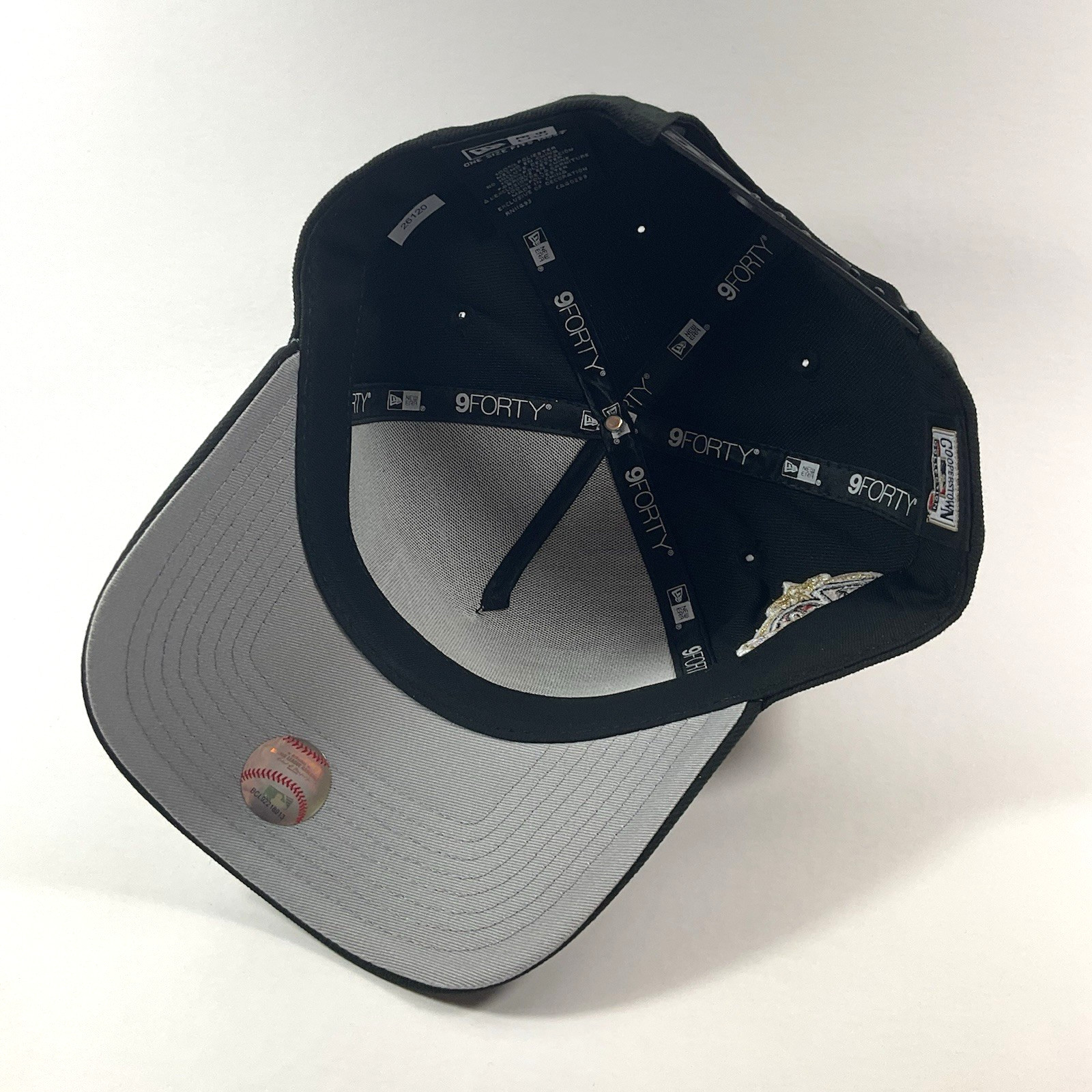 New Era Anaheim Angels Exclusive Black Gold 9FORTY A-Frame Snapback Hat Cap