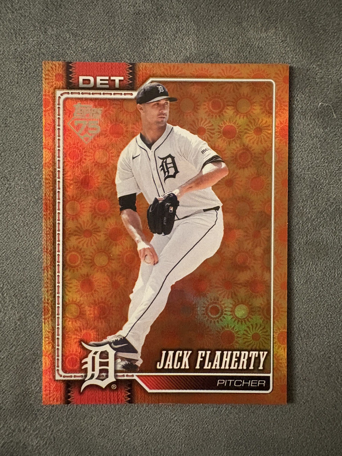 2026 Topps Series 2 Jack Flaherty Holiday Foil #658 Detroit Tigers