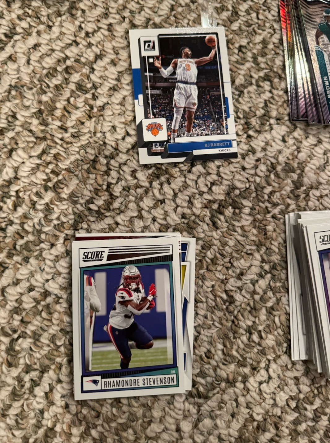 Various NBA NFL Sports Trading Card Lot Basketball Football