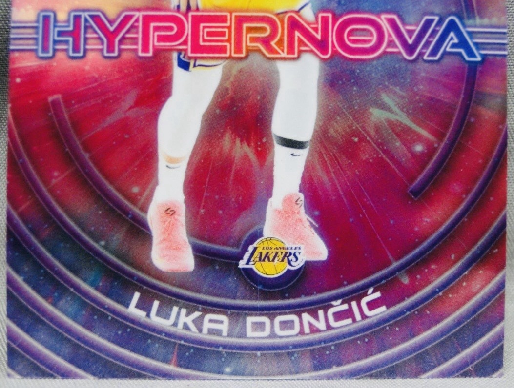 2025-26 Topps Cosmic Chrome Luka Doncic Hypernova Case Hit #HN-8 Lakers