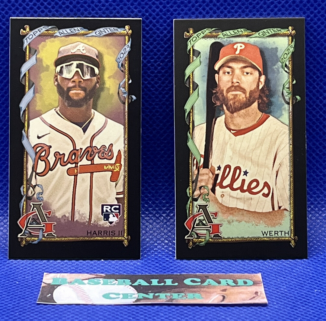 2023 Topps Allen & Ginter Mini Black Border Complete Your Set U-Pick