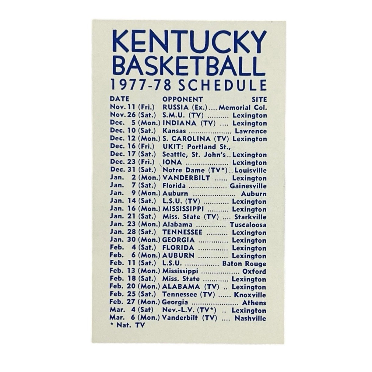 1977-78 Kentucky Wildcats Basketball Card Lot Jack Givens Macy Robey NCAA Champs