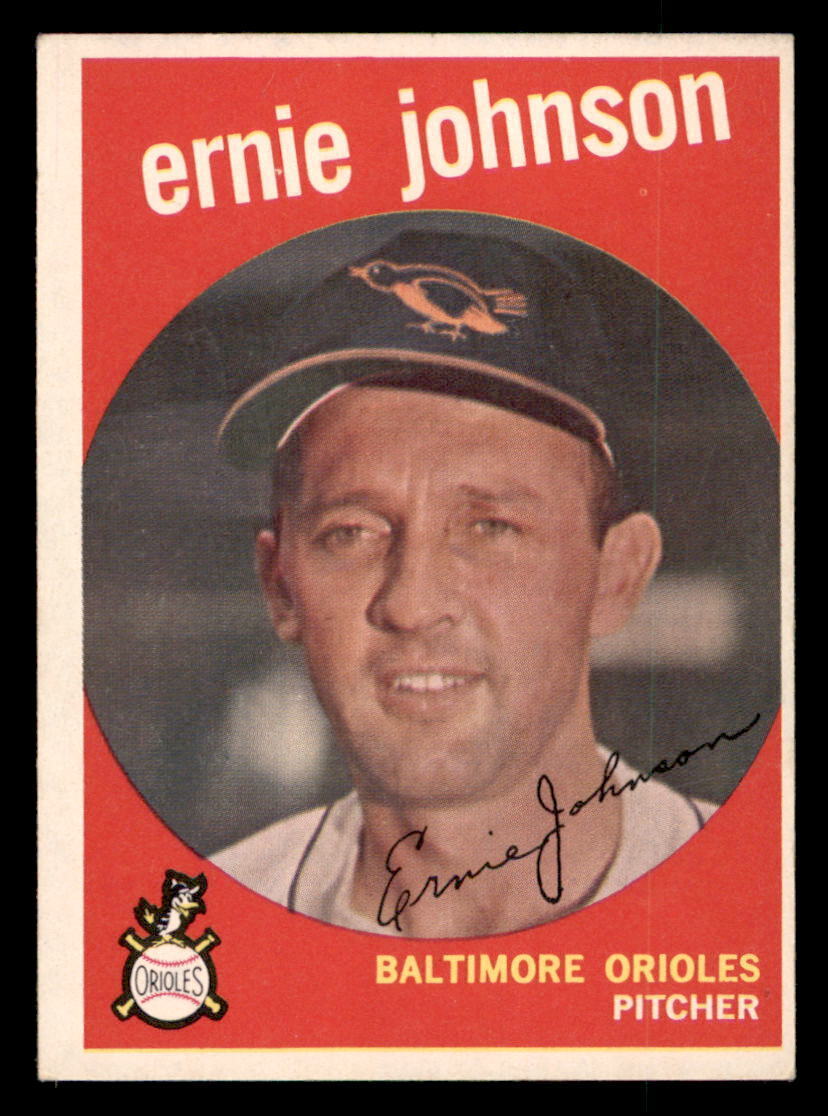 1959 Topps #279 Ernie Johnson EX