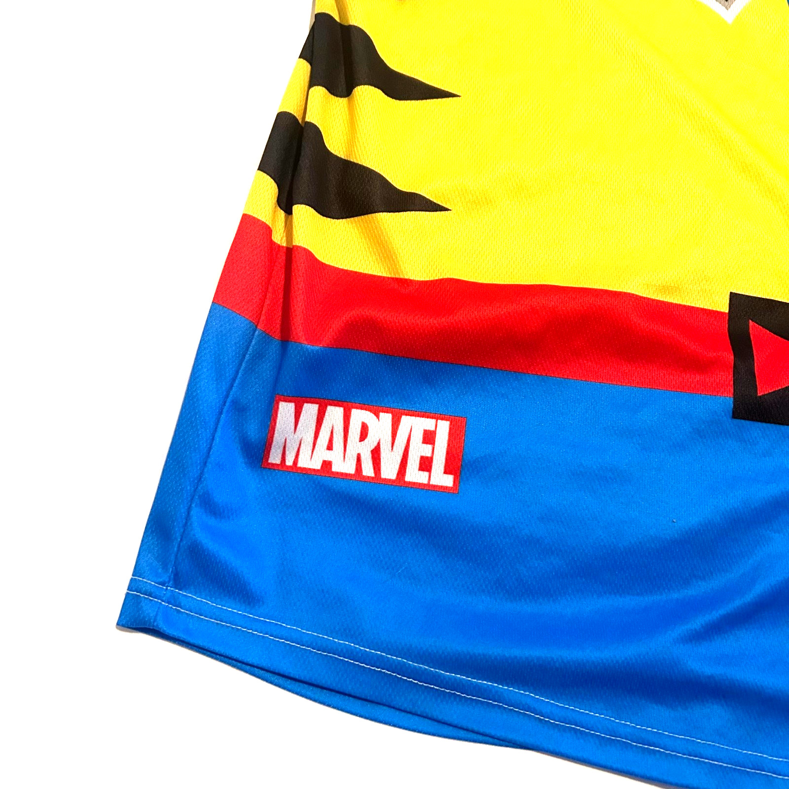 Florida Marlins X-Men Wolverine Marvel Baseball Jersey Mens XL