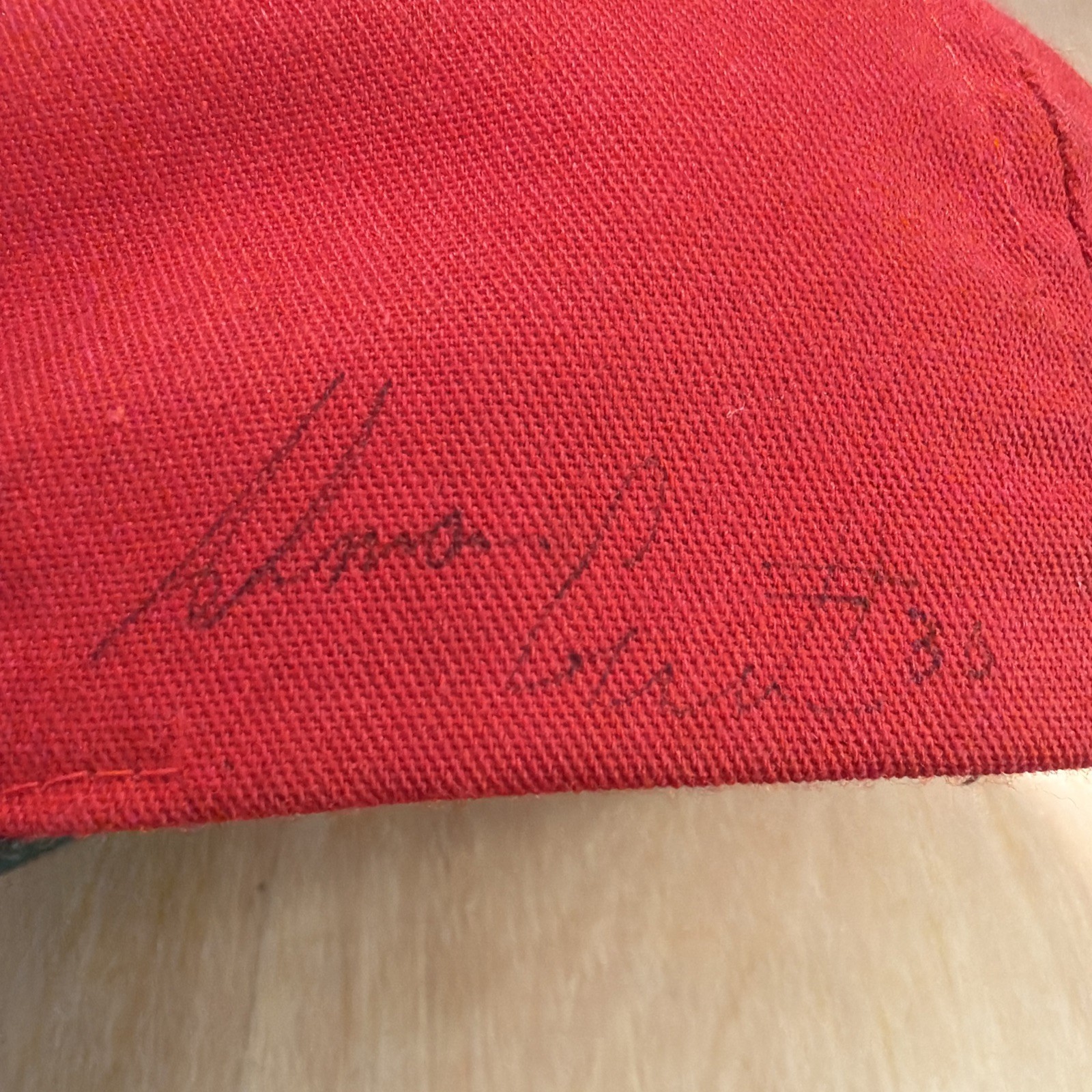Vintage Nebraska Cornhuskers 90s Hat Snapback Cap Huskers Auto Signed 1995 97