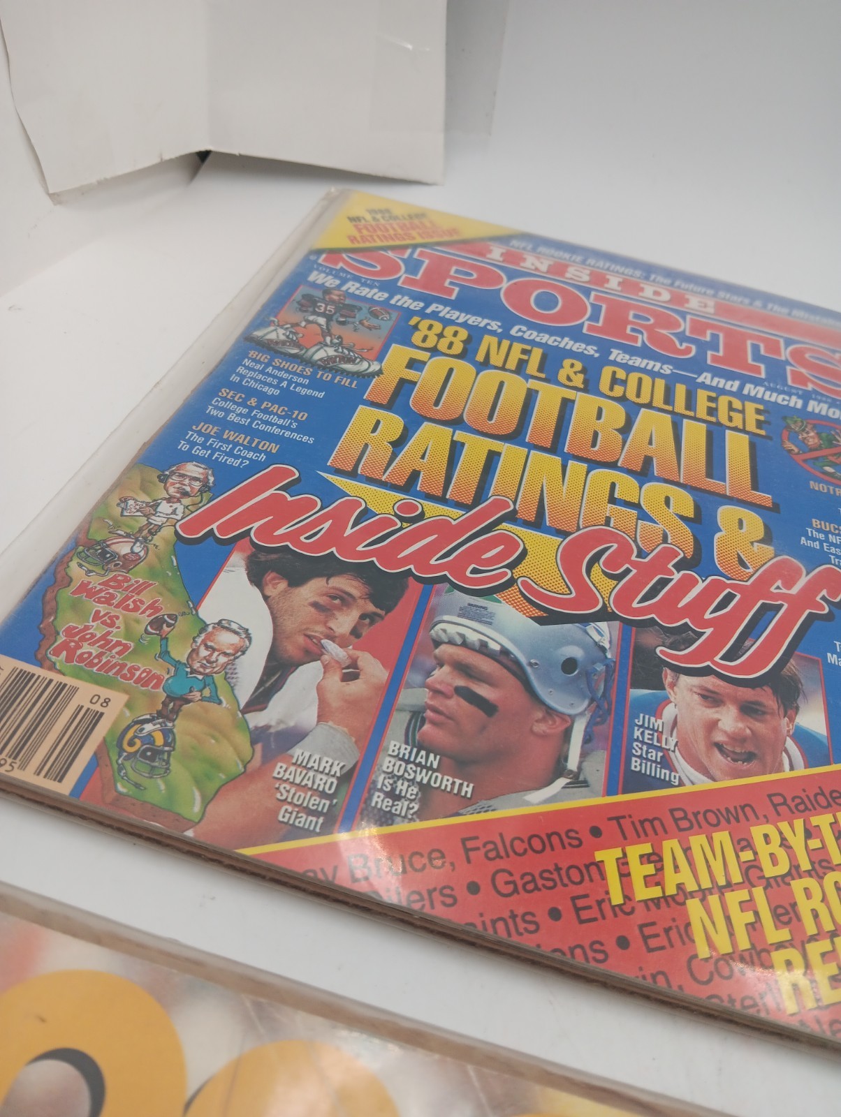 Lot of 4 1988 1982 1983 1988 Athlon’s Pro Football Annual Magazine Inside Sports