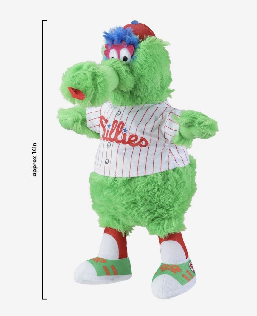 NEW Philadelphia Phillies Phanatic Mascot 14″ Stuffed Plush FOCO MLB