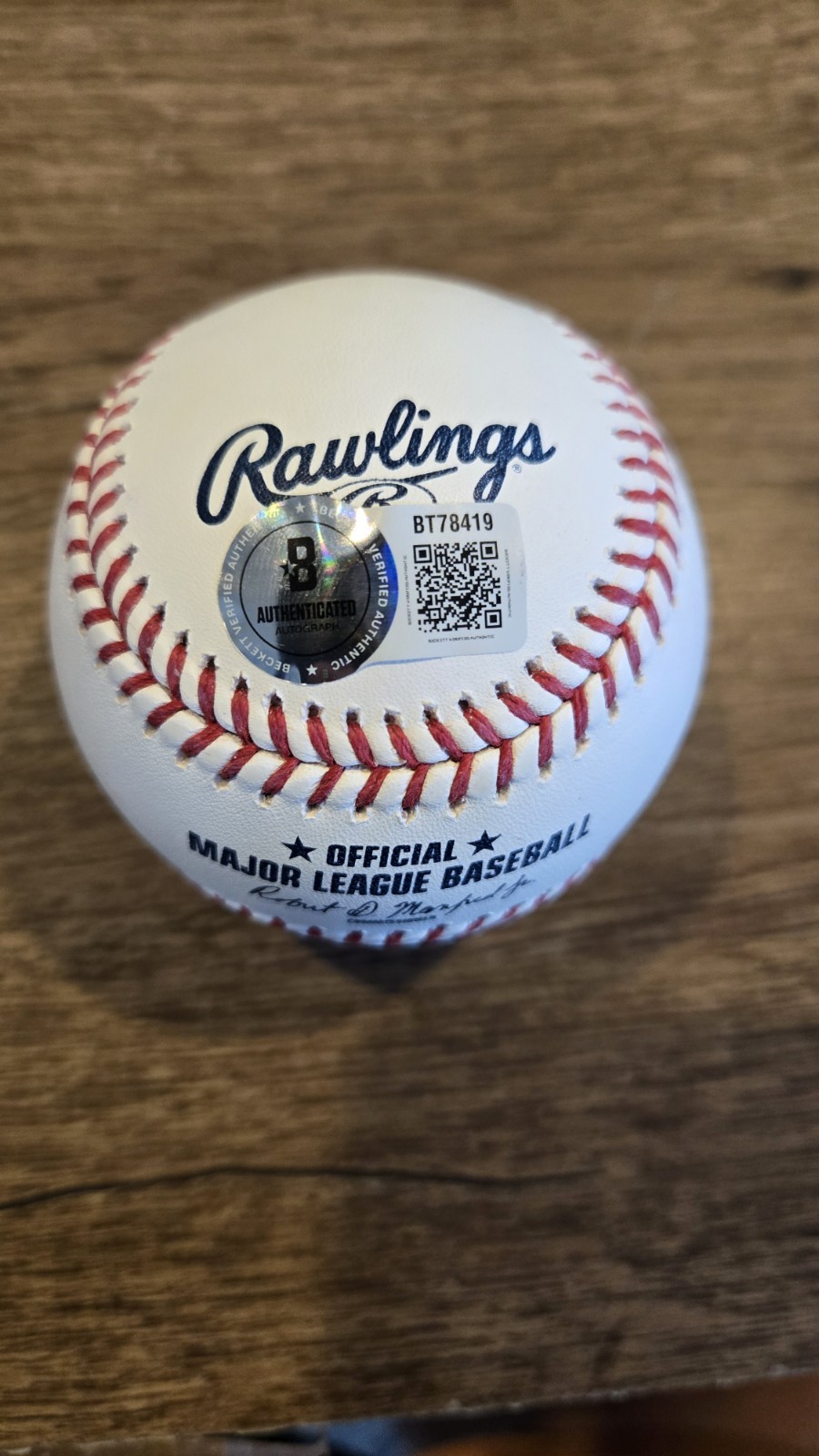 Randy Arozarena Signed Autographed Baseball Beckett BAS COA