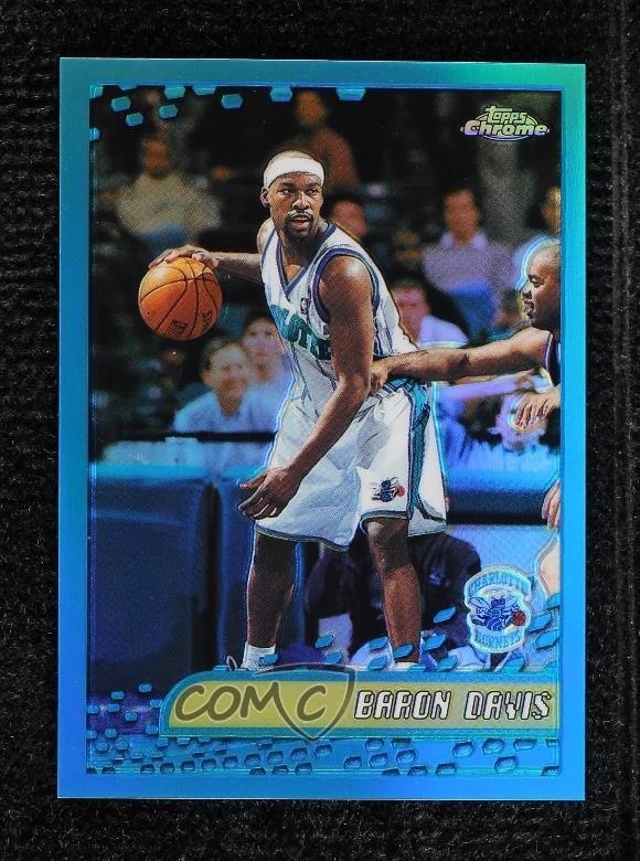 2001-02 Topps Chrome Refractor Baron Davis #69 10tb