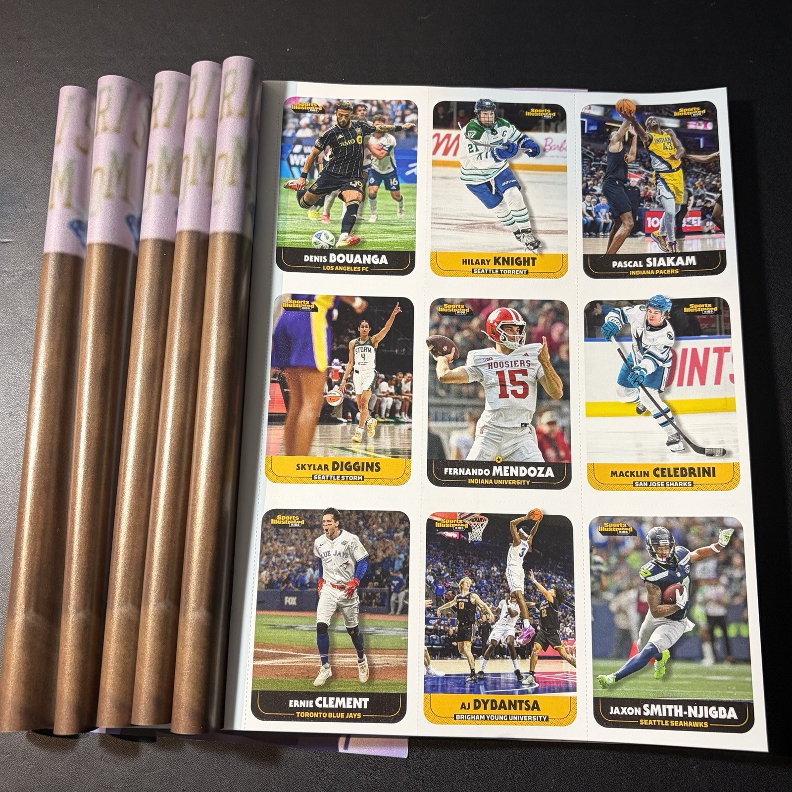 FERNANDO MENDOZA ROOKIE 2026 Sports Illustrated For Kids FULL MAGAZINE x5 Copies