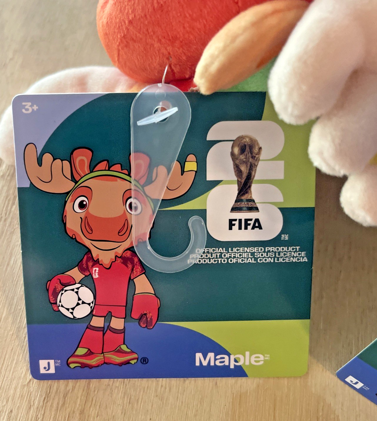 FIFA World Cup 2026 Plush Mascot Lot of 3 Jazwares Maple Clutch Zayu New NWT