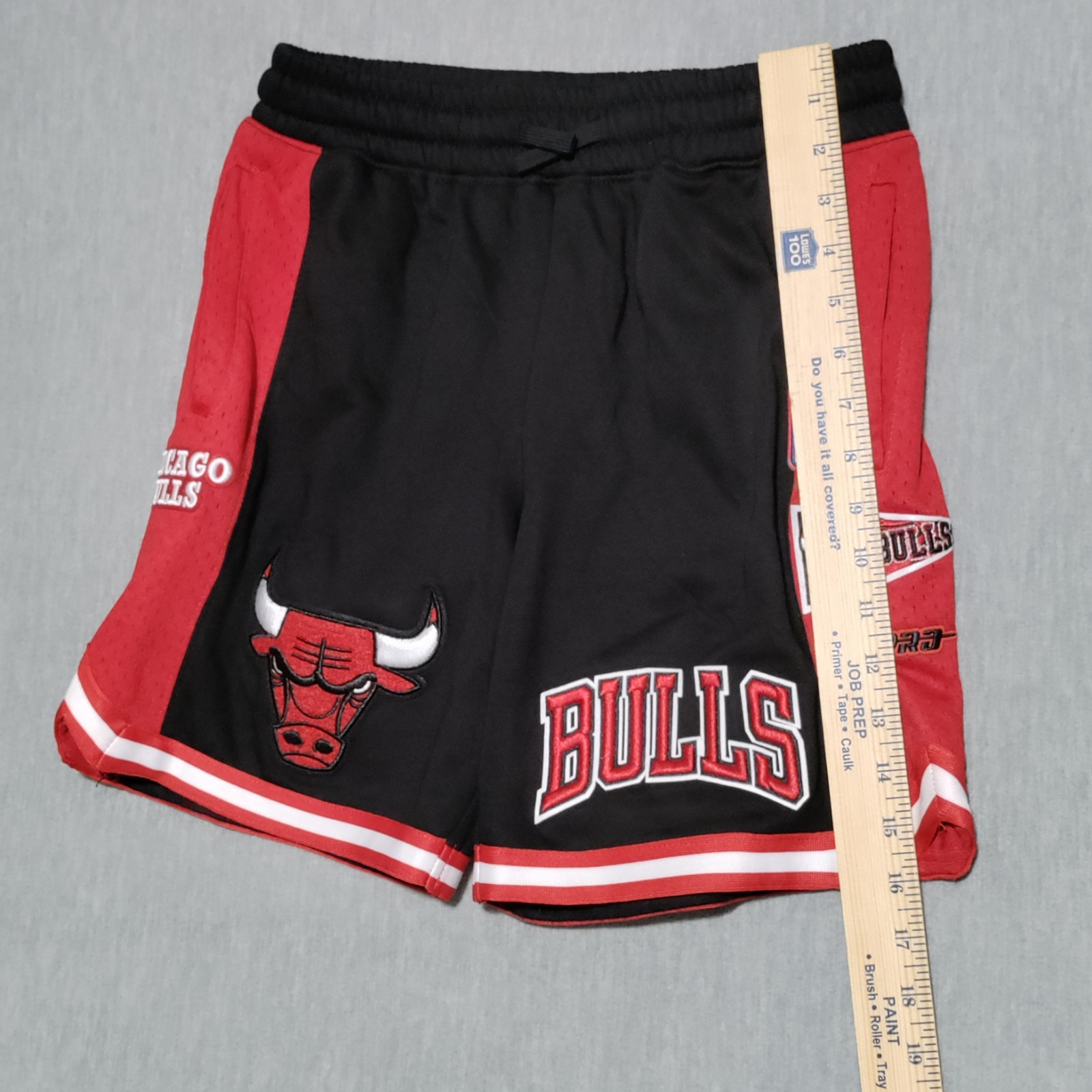 Pro Standard NBA Chicago Bulls Classic Chenille Shorts Youth Large (14/16) 28×7