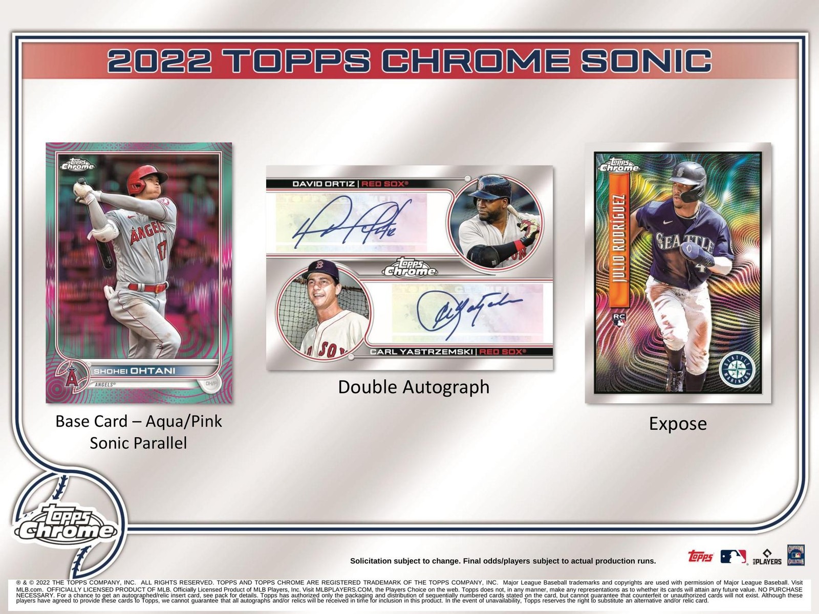 2022 TOPPS CHROME SONIC BASEBALL HOBBY LITE BOX