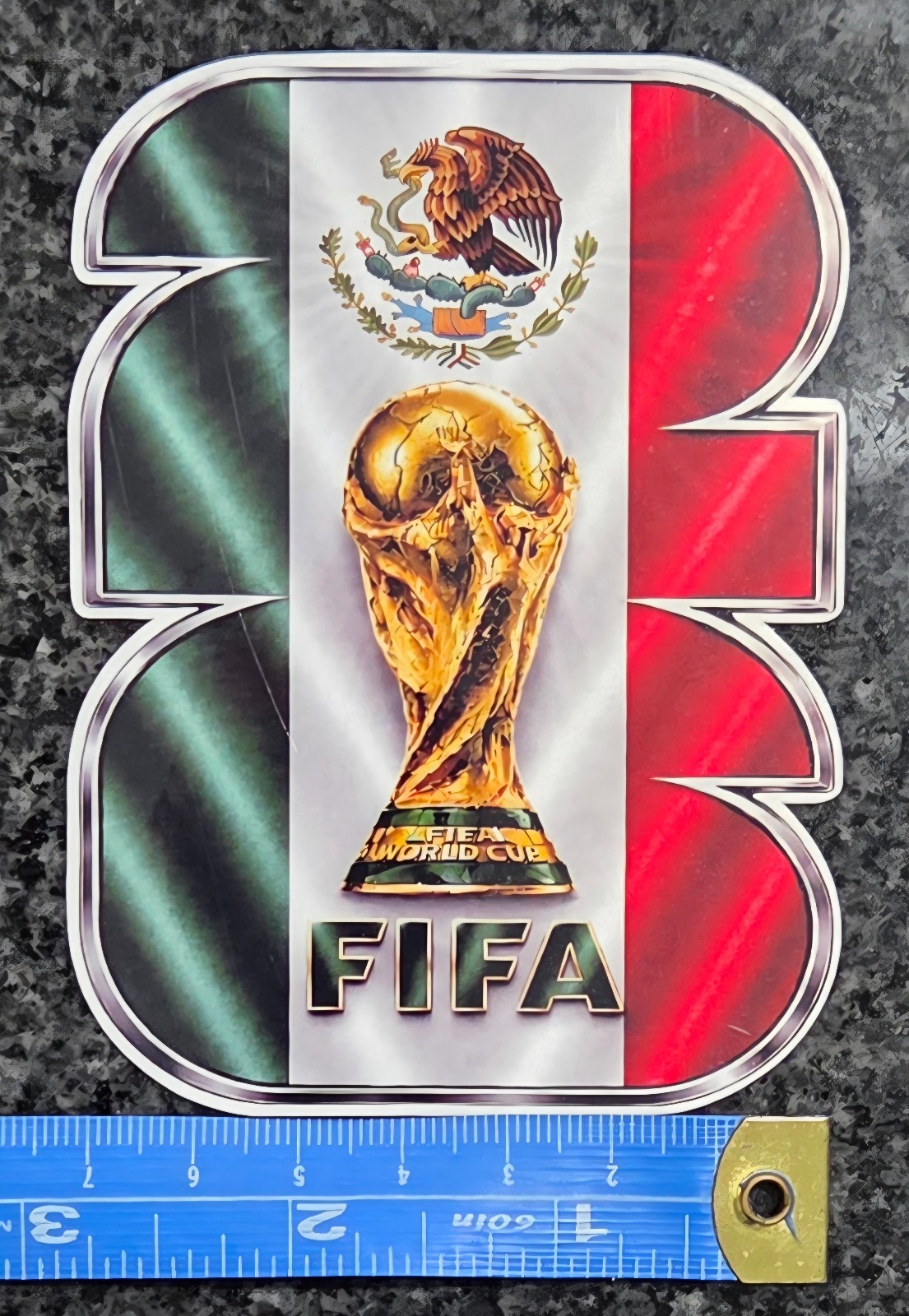 2026 FIFA World Cup Mexico Mexican Decal / Sticker Water Resistant Uv Laminat