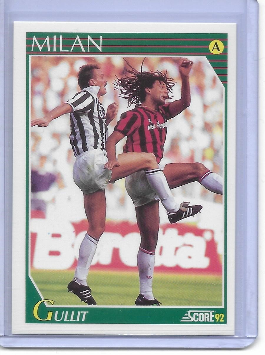 1992 Score Italian Soccer Trading Cards – Baggio Batistuta Zola Maldini Vialli