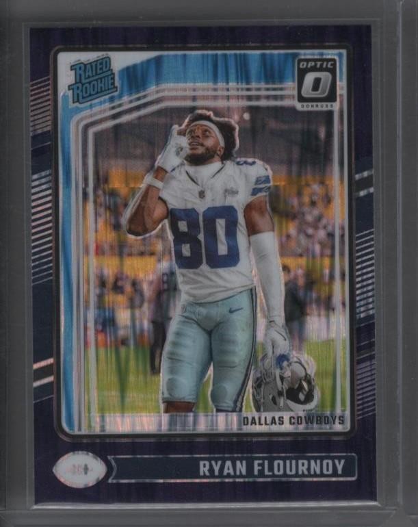 2024 Donruss Optic #288 Ryan Flournoy Purple Shock