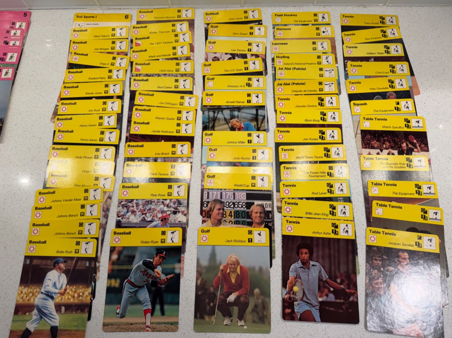 HUGE 1977-78 Sportscaster Cards – Dividers – Booklets ASSORTED 550+ piece Lot