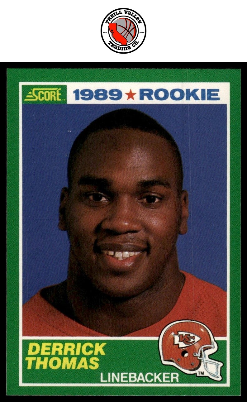 1989 Score #258 Rookie Derrick Thomas GET EVERY 4TH FREE