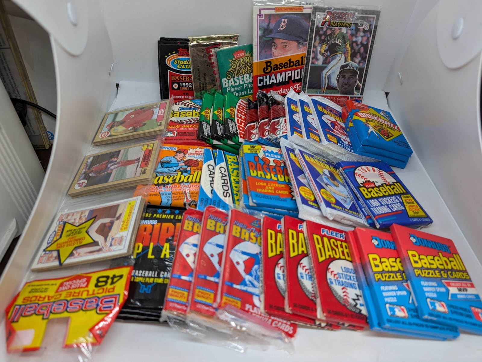 700 Baseball Cards In Unopened Packs 1980’s & 1990’s Mint