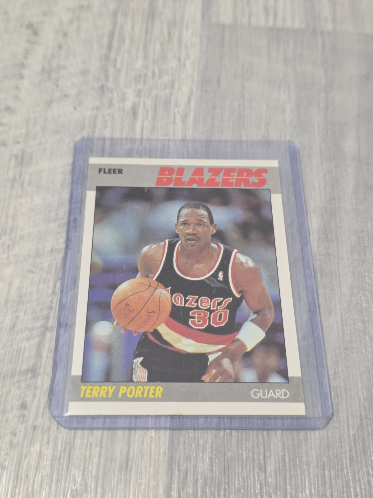 1987-88 Fleer Terry Porter #89 Portland Blazers RC – C628