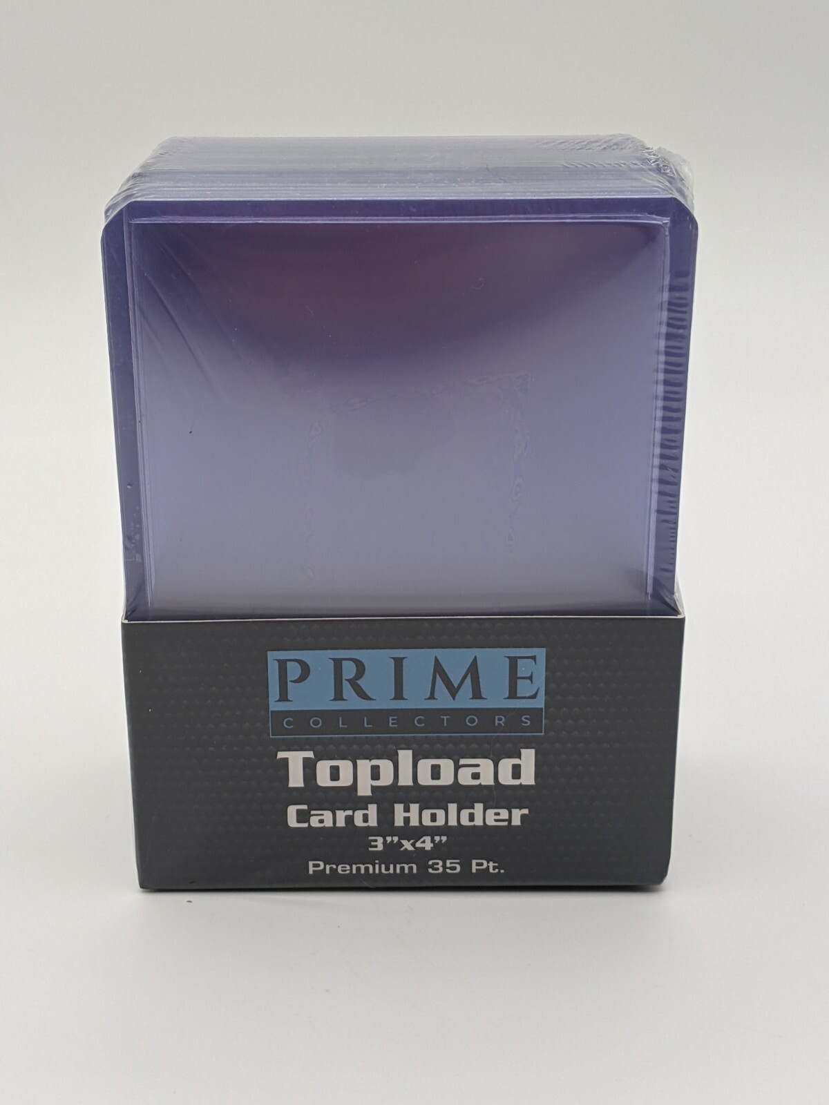 Prime Collectors Card Sleeves Top Loaders – 25 Pieces Per pack
