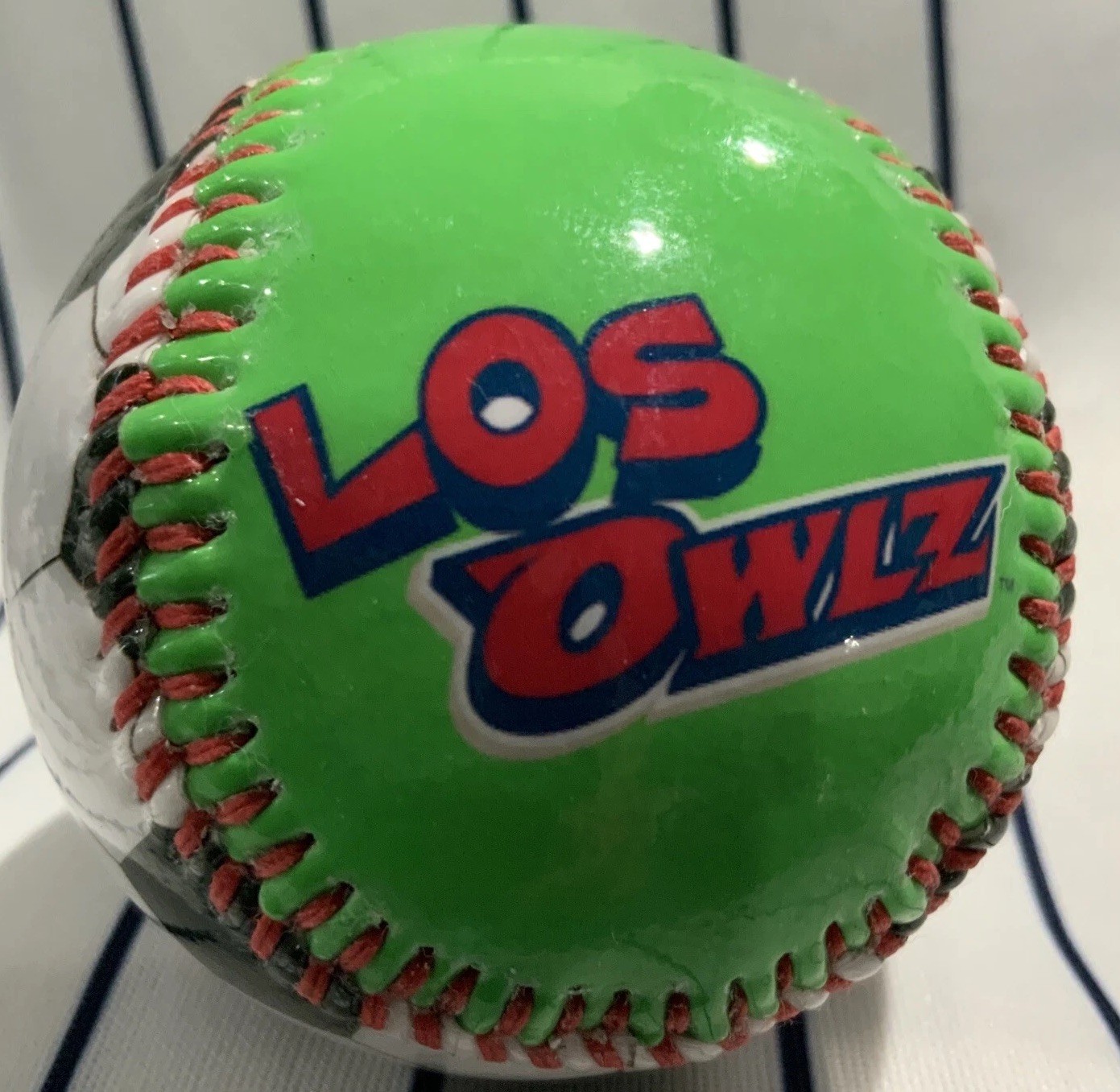 Los Owlz Orem Owlz Latin Night Soccer Ball Motif Souvenir baseball ball