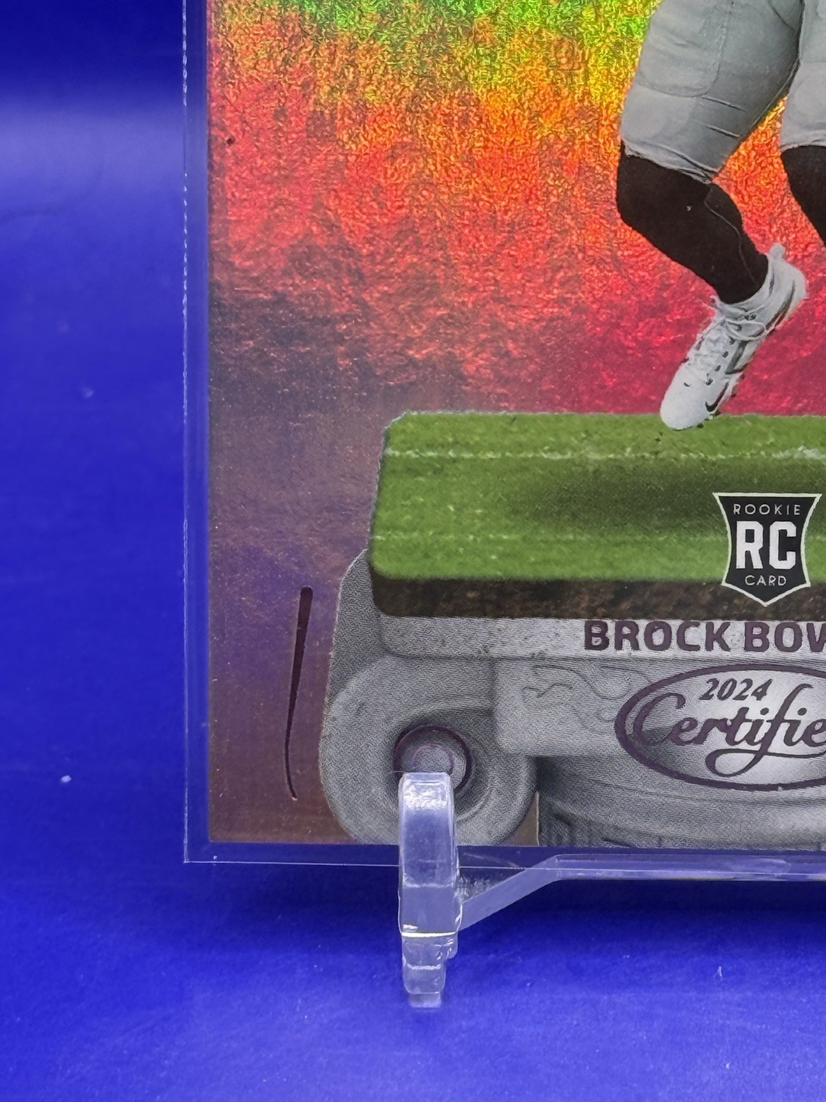 2024 Panini Certified Brock Bowers Franchise Foundations RC Pink Mirror #/199