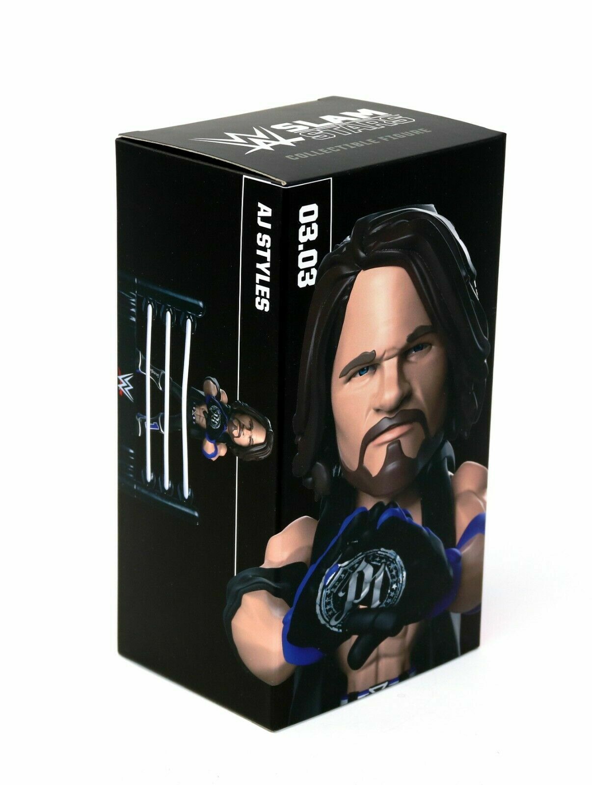 AJ Styles Slam Stars Figure Loot Crate Slam Crate Exclusive WWE Collectible New