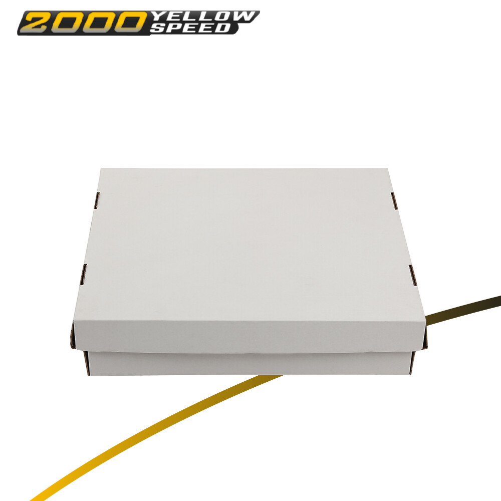 (1) 5000 COUNT 5 ROW HALF LID TRADING CARD CARDBOARD STORAGE BOX HOLDER