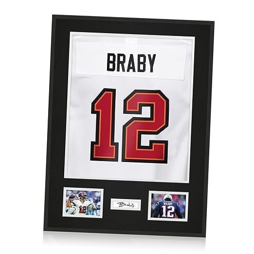 Jersey Frame Display Case Lightweight & Durable Metal Jersey Aluminum 1 Pack