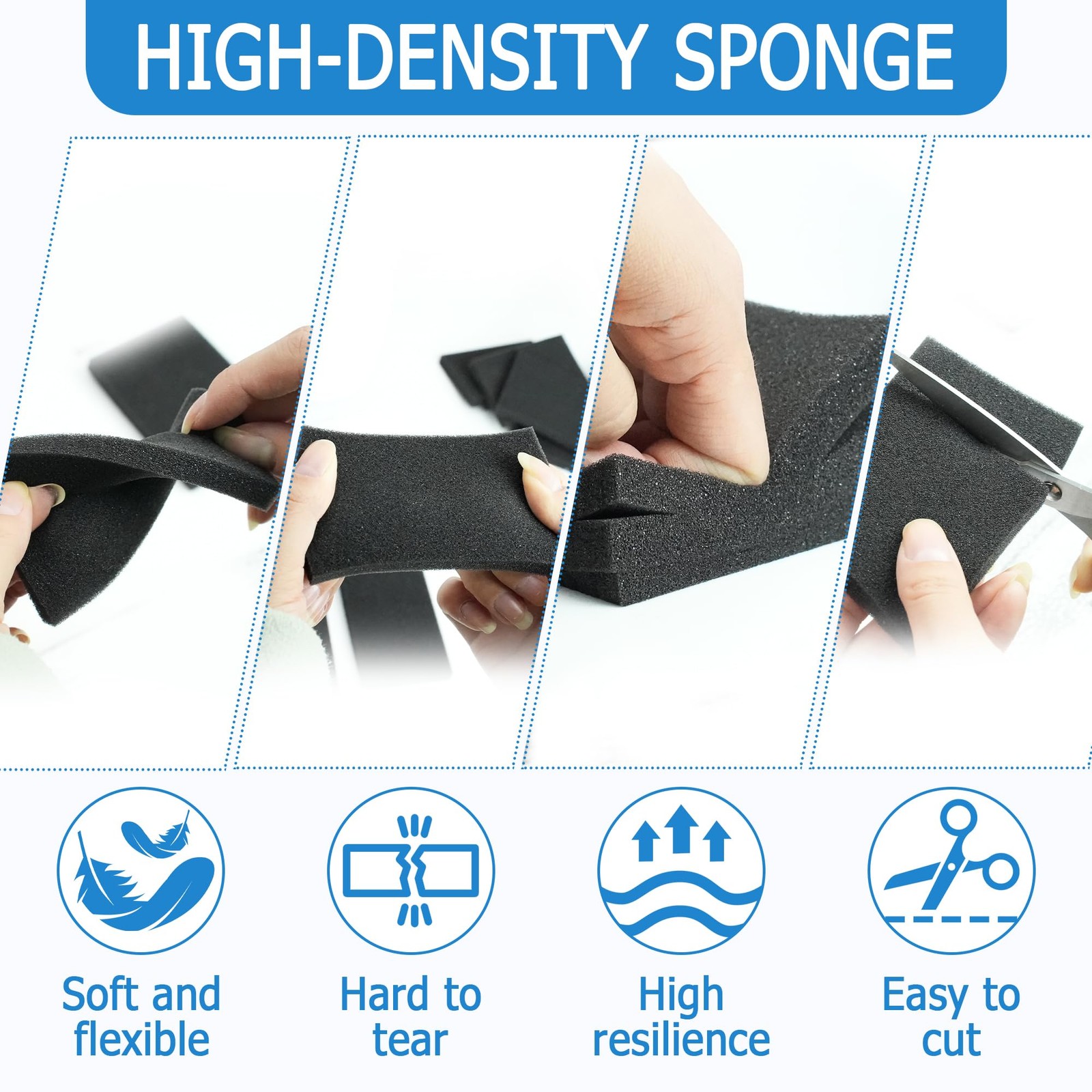 100PCS Foam Card Dividers Anti Extrusion Trading Card Dividers Multifunctiona…