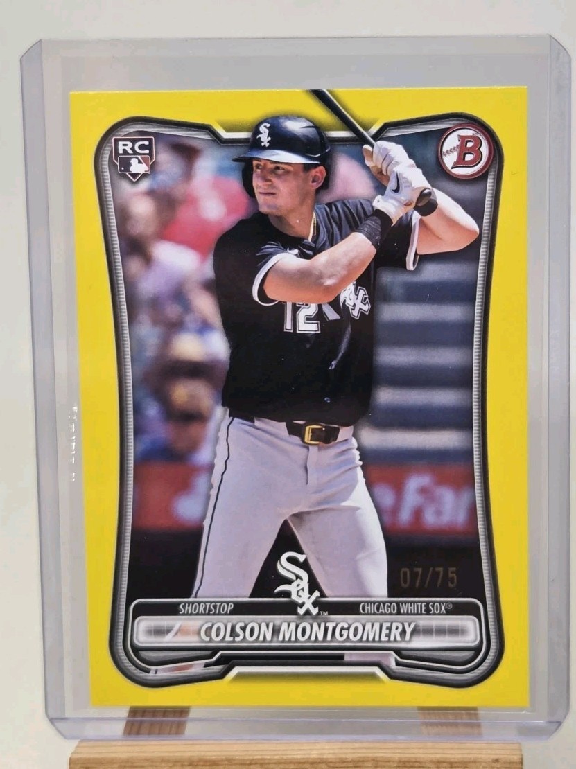 Colson Montgomery /75 Yellow 2026 Bowman