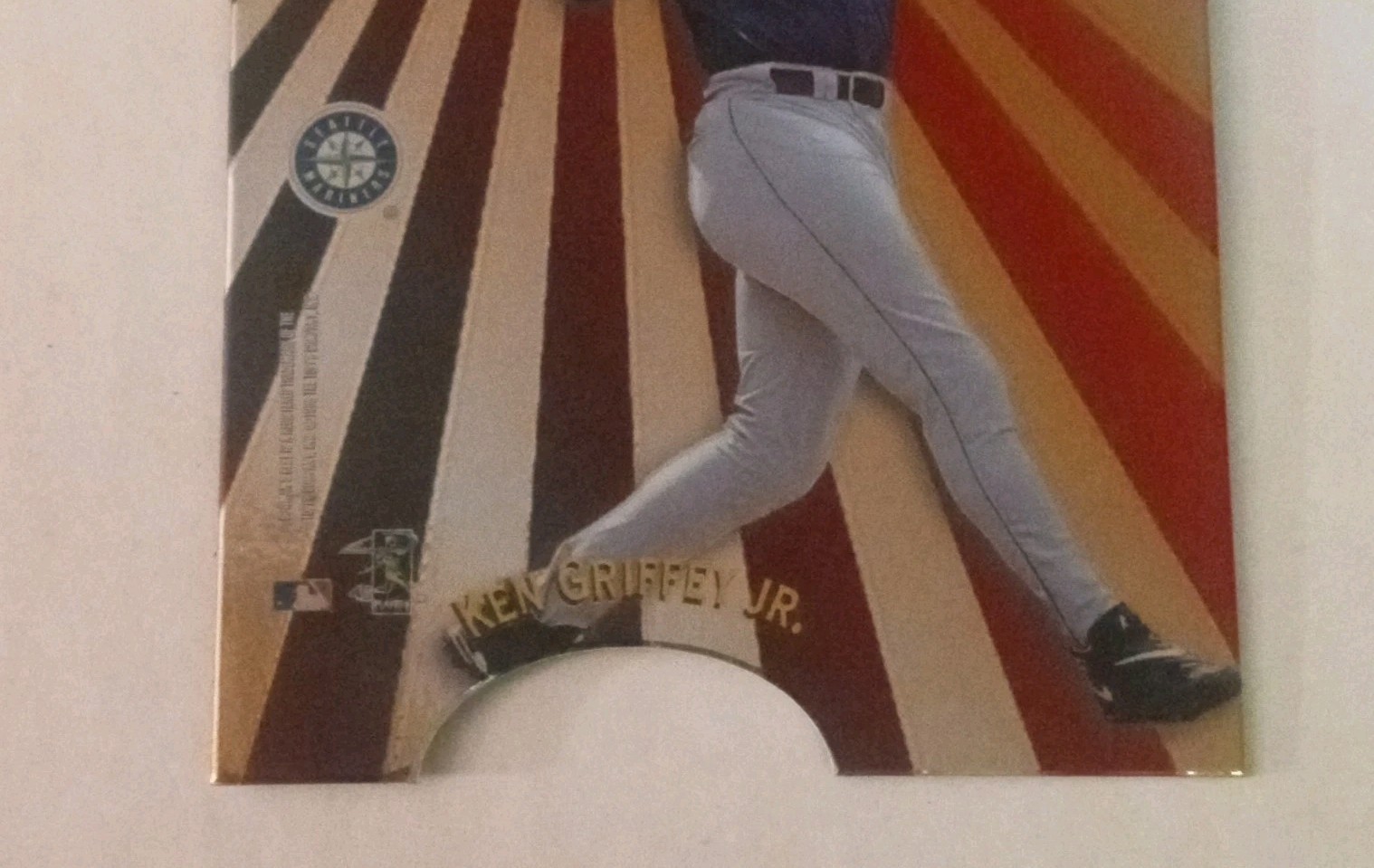 2000 Bowman’s Best Mirror Image Fusion Ken Griffey Jr./ Ben Grieve Die Cut #M16