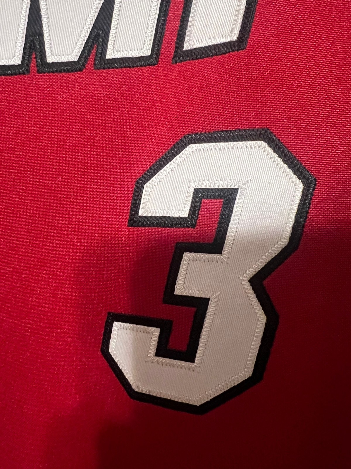 Dwyane Wade Authentic Finals Jersey L mitchell and ness Retail $300