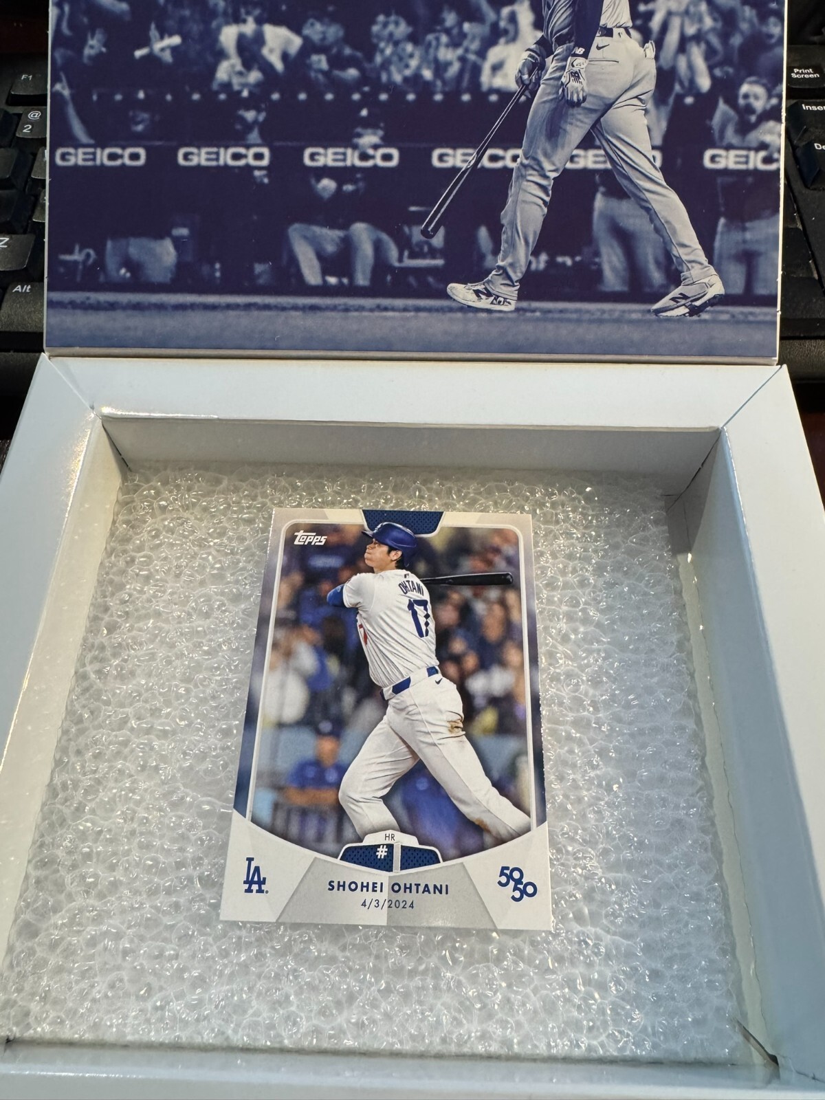Shohei Ohtani 2024 Topps 50/50 – Los Angeles Dodgers Complete Your Set HR / SB