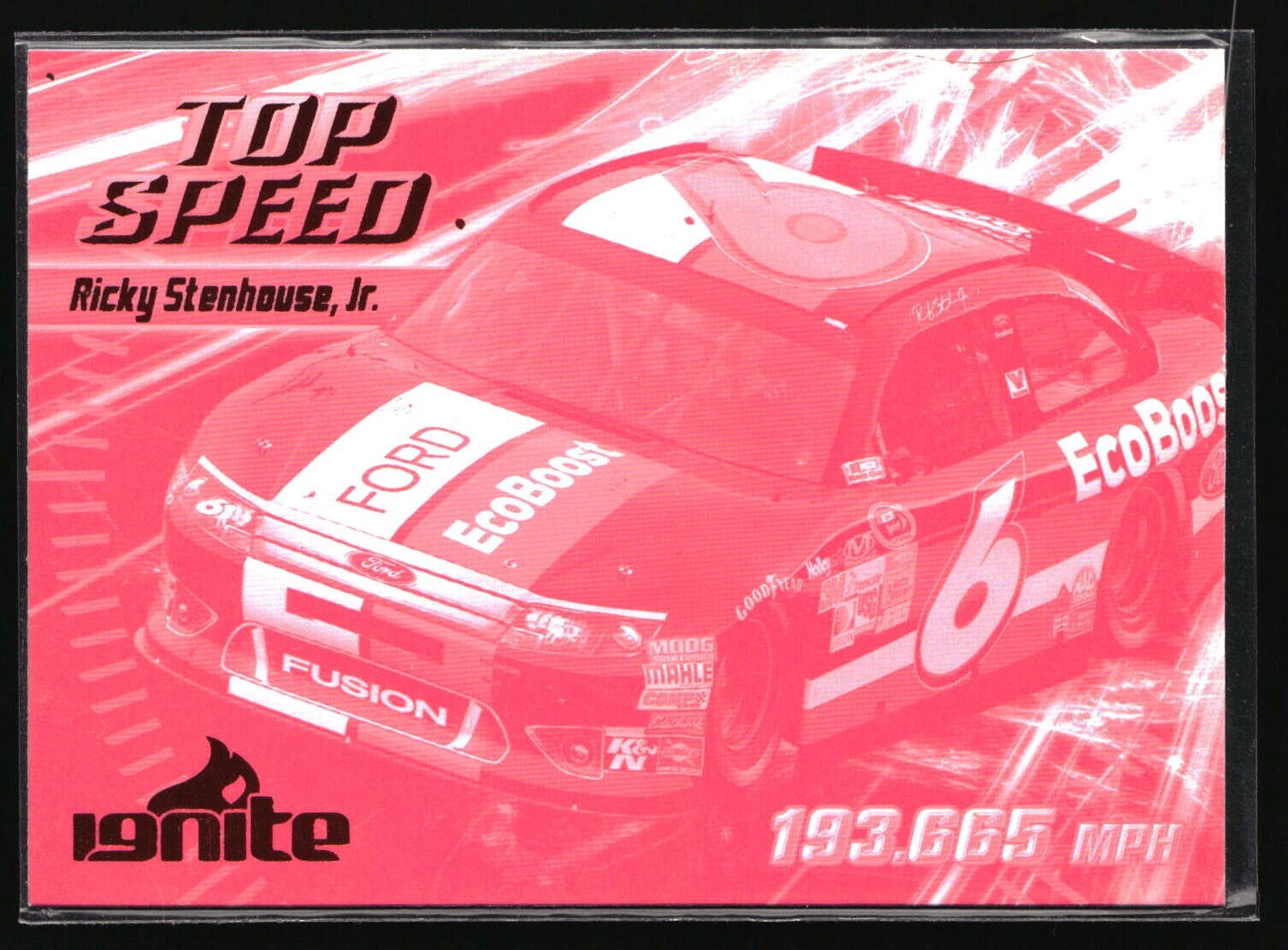 2012 Press Pass Ignite Racing base and Inserts – Pick from list – PYC