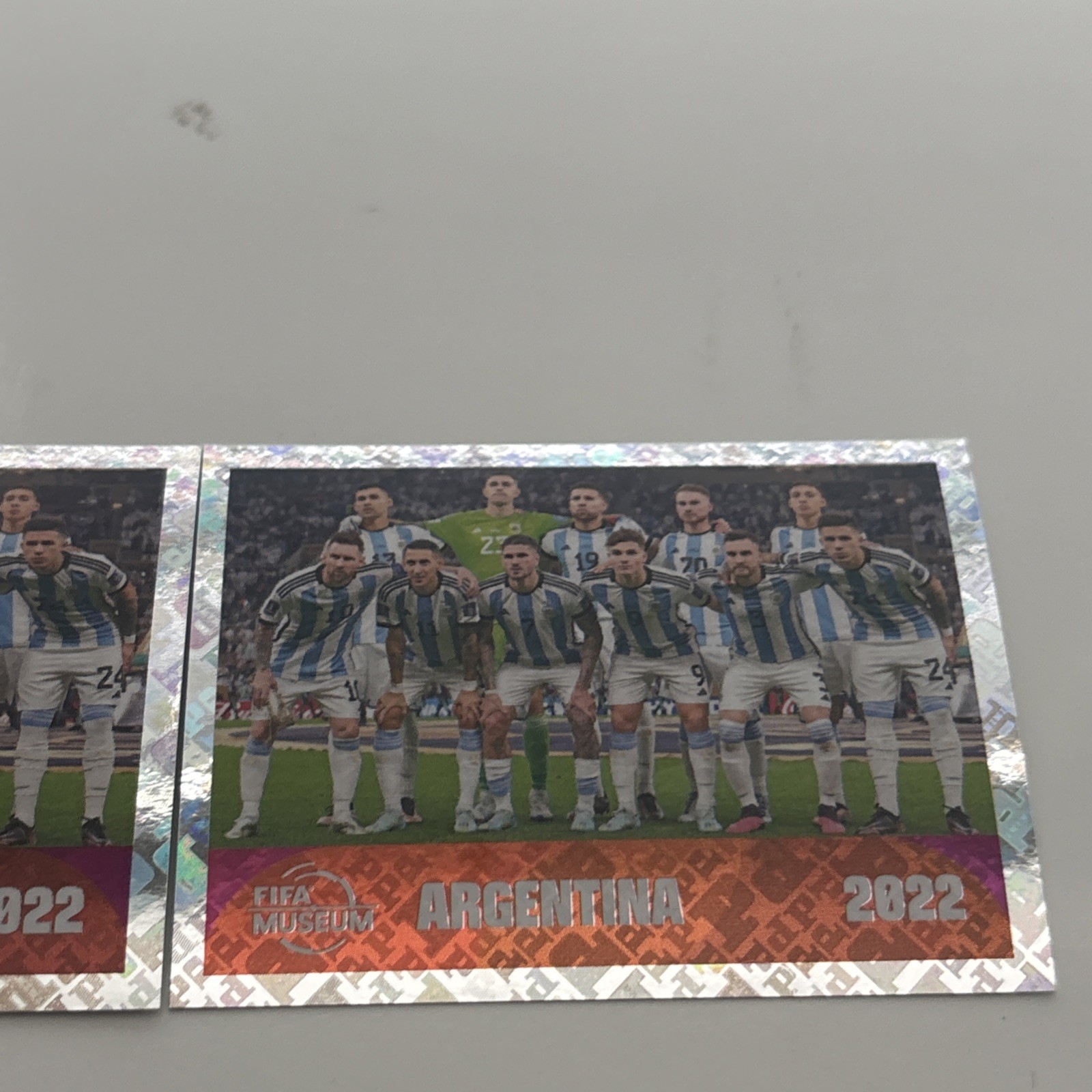 ARGENTINA 2022 FIFA MUSEUM FOIL PANINI STICKER FIFA WORLD CUP 2026 USA-MEX-CAN