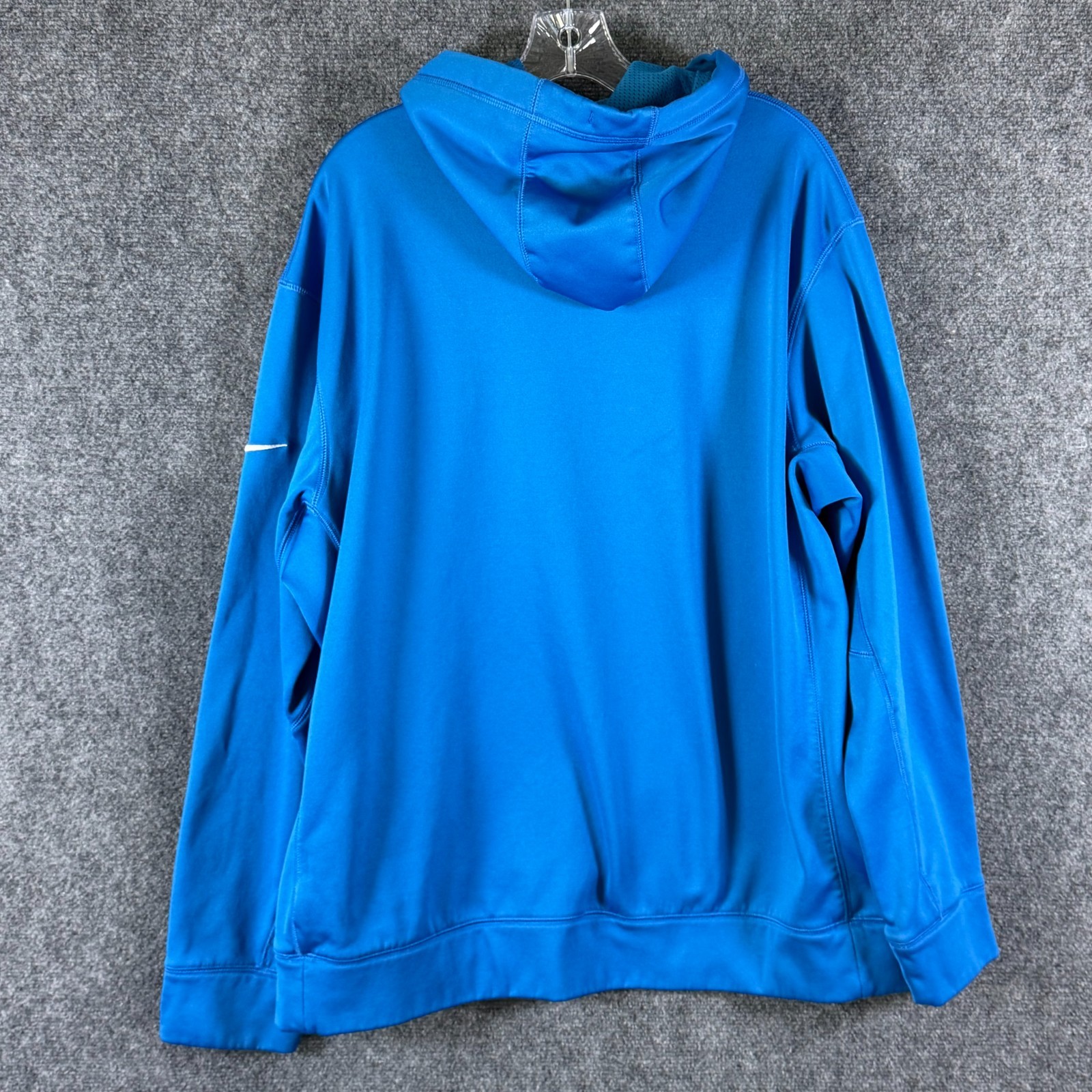 Detroit Lions Nike Therma-Fit NFL On Field LS Hooded Sweatshirt Blue Men’s XL