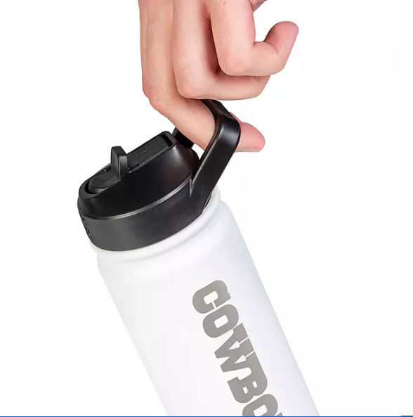 Logo Brands 2 Pack NFL Dallas Cowboys Insulated Water Bottles 24 Oz Each