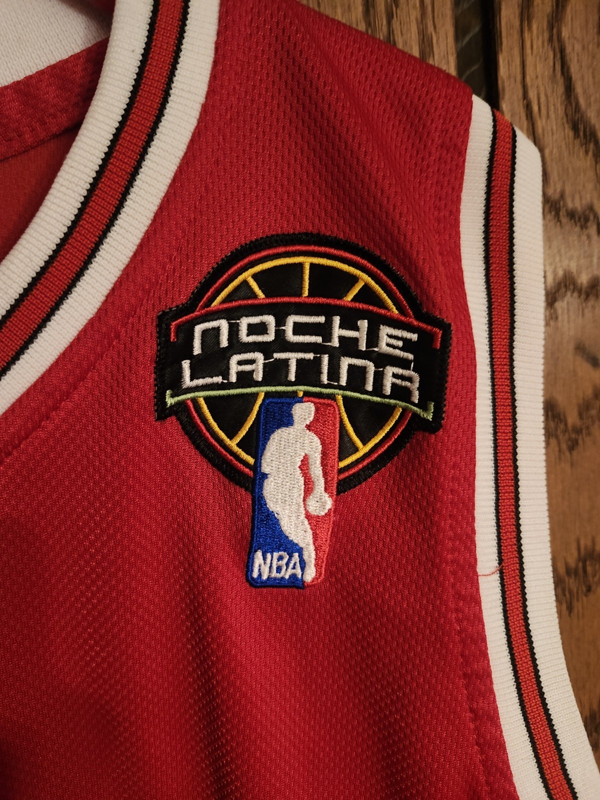 Derrick Rose Adidas Chicago Stitched Latin Los Bulls Basketball Jersey Sz Large